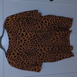Arizona Women's leopard print T-shirt XXL